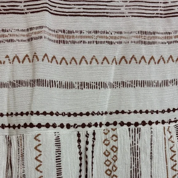 Savanna Jane Floral and Stripe Blouse with Tassels - Picture 14 of 14